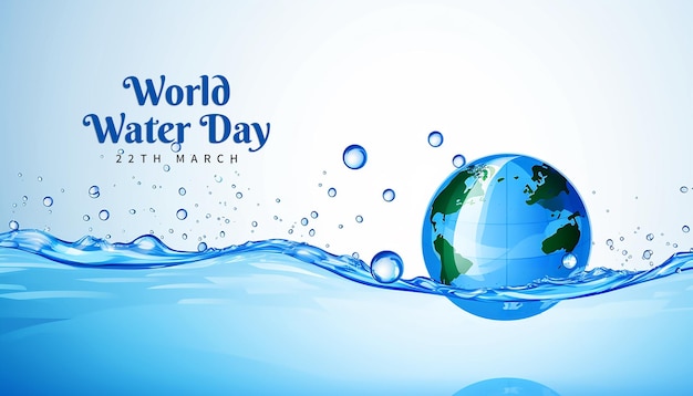 World Water Day background