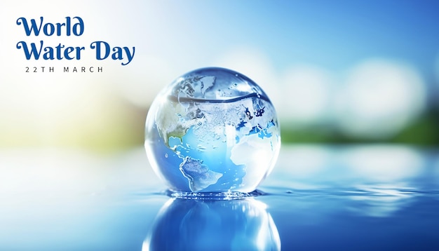 World Water Day background