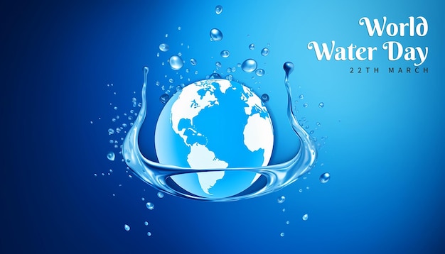 World Water Day background