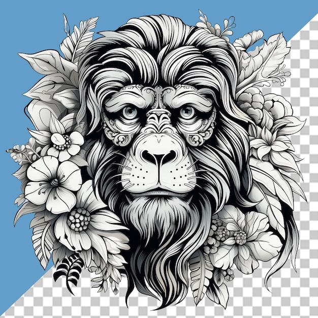 PSD world wildlife day png illustration