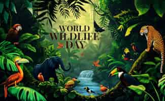 PSD 世界野生動物の日