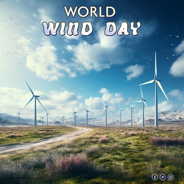 PSD world wind day