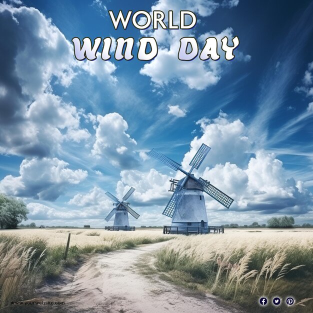 PSD world wind day