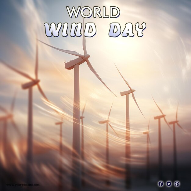 PSD world wind day