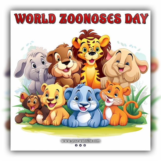Всемирный день зоонозов для постов в социальных сетях