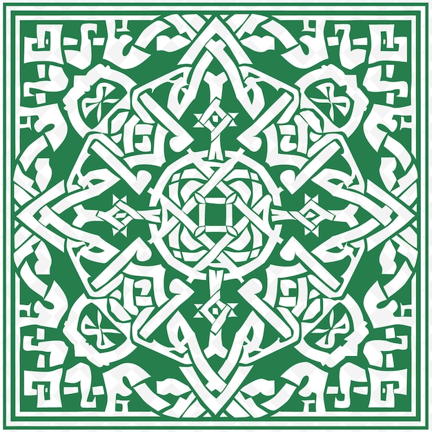 PSD Тканый ковер с кельтским узлом и крестовым символом kno иллюстрационные рамки декорационная коллекция