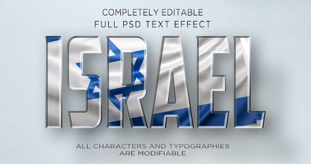 PSD wpływ israel text