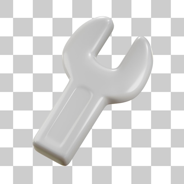 レンチ 3D イラスト