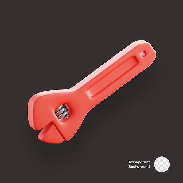 Wrench handyman 3d icons