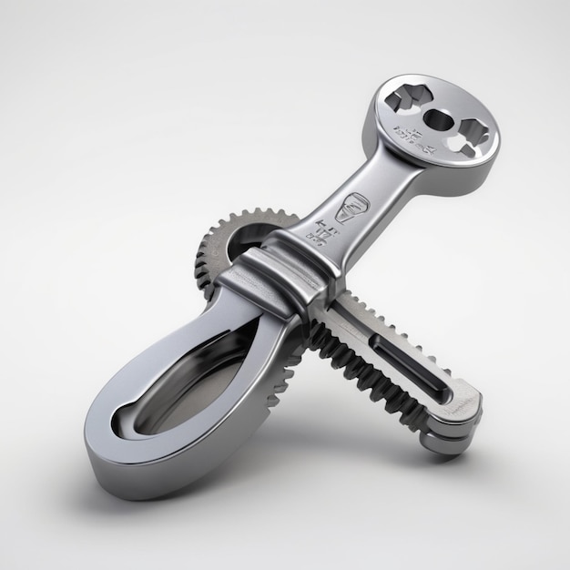 PSD 색 배경에 wrench psd