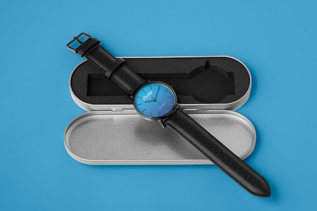 PSD wristwatch mock-up design