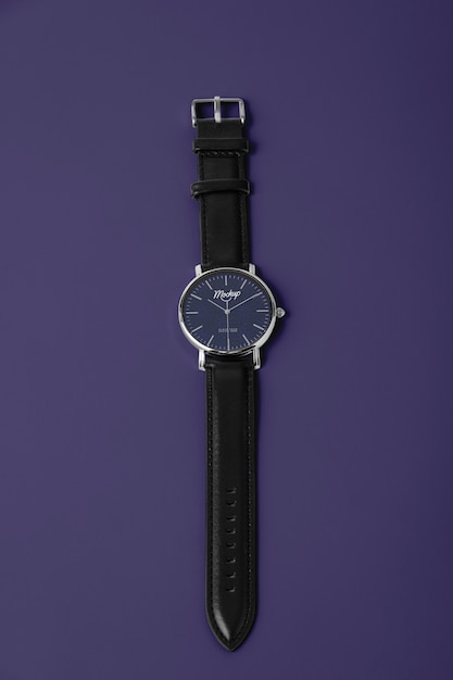 PSD wristwatch mock-up design