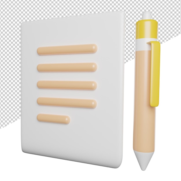 PSD writing pen document