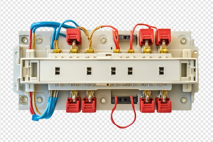 PSD wysokiej jakości skrzynka bezpieczników van dla bezpieczeństwa elektrycznego z izolowanym tłem z izolowanym na przezroczystym tle