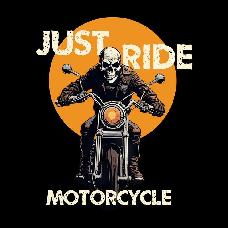 PSD wystarczy jeździć na motocyklu dla koszulki z kapturem lub innych towarów