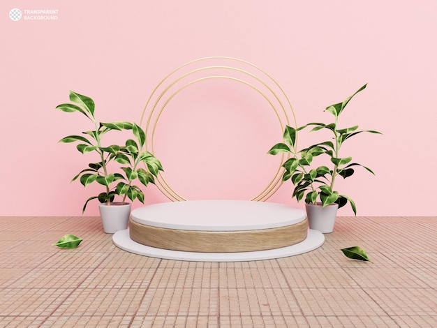 Wyświetlanie produktu 3d tło podium