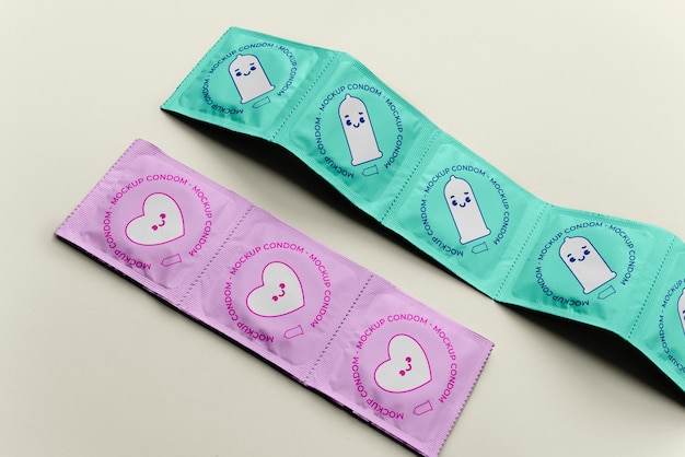 PSD wzorzec marki prezerwatywy