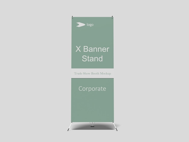 Mockup x-banner