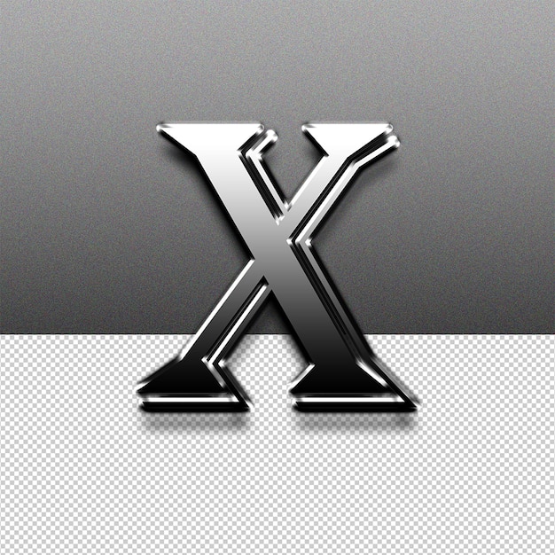 X 글자 텍스트 효과