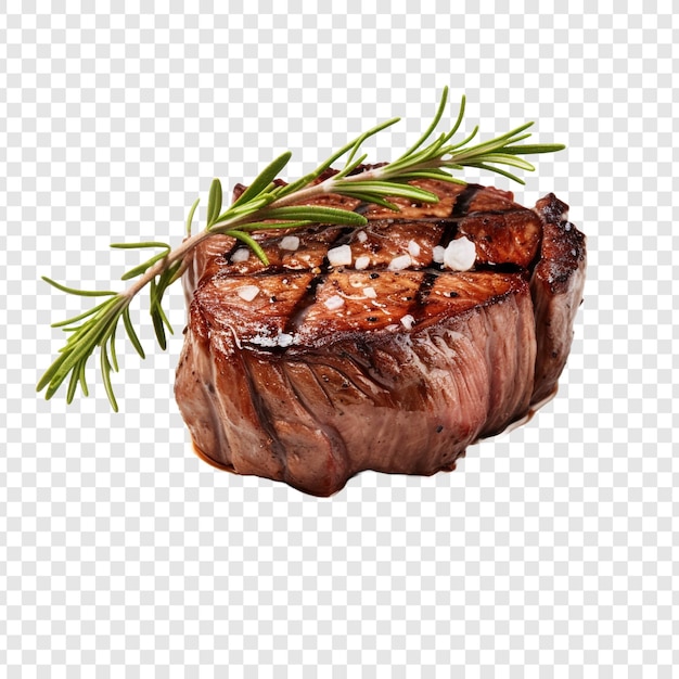 Xavier steak geïsoleerd op transparante achtergrond