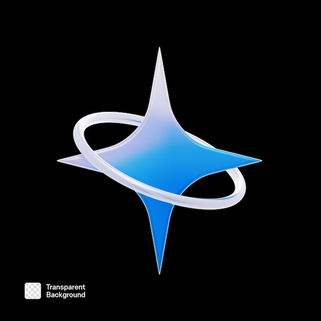 y2k 3d abstract png template