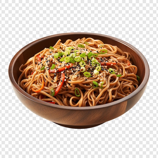 Yaki soba geïsoleerd op transparante achtergrond