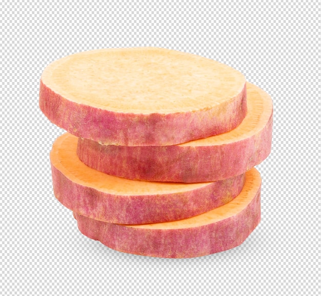 Yams aardappel op doorzichtige png.