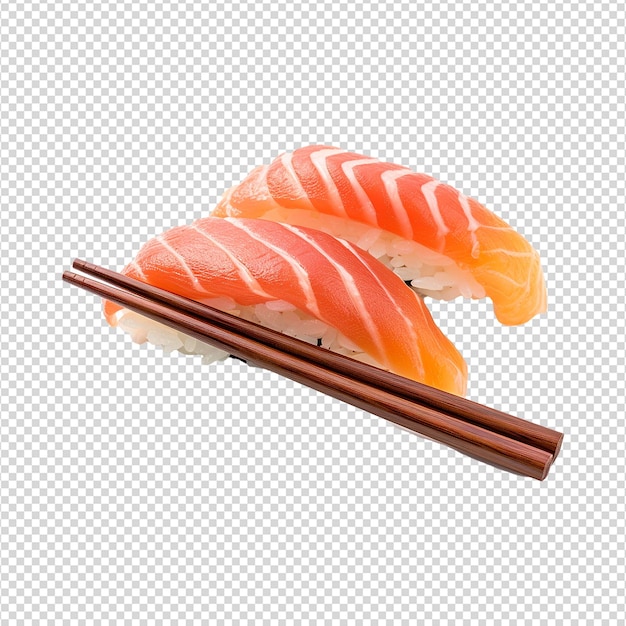 PSD 야쓰하시 니기리 (yatsuhashi nigiri) 는 투명한 배경에 고립되어 있습니다.