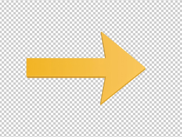 yellow arrow pointing to the left