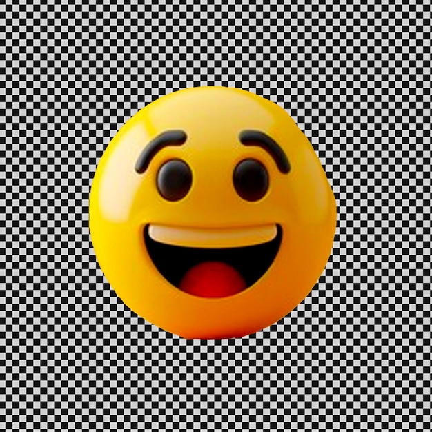 スマイリーフェイスが描かれた黄色のボール