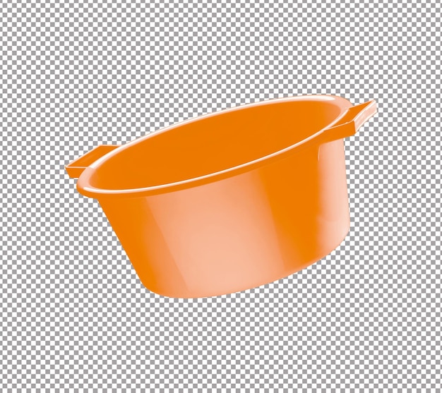 yellow basin isolated