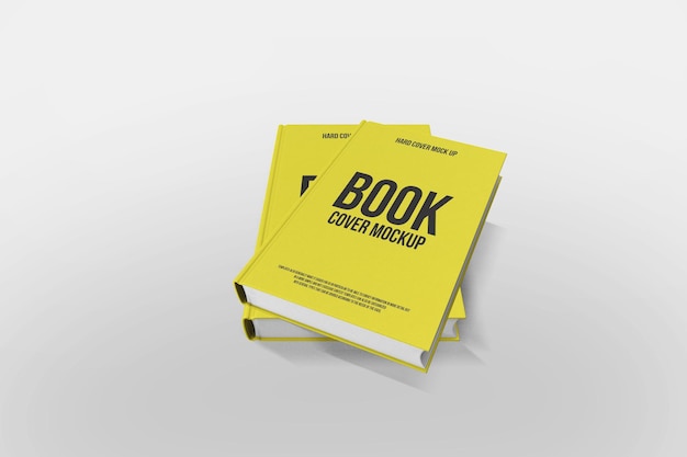 Yellow book mockup