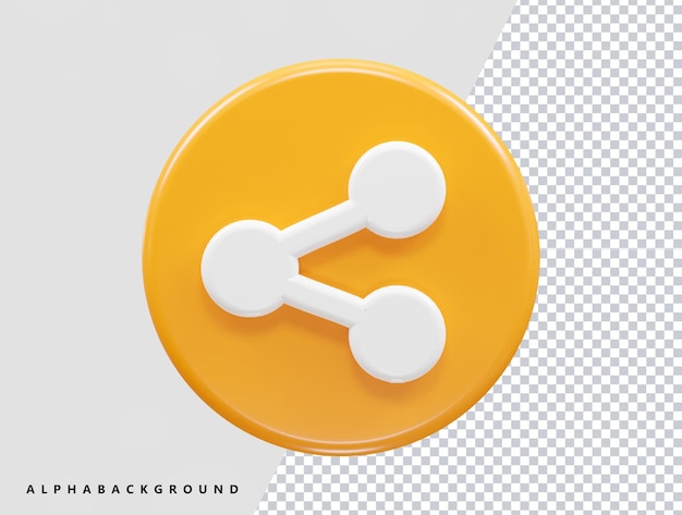 PSD a yellow button with a white logo that says 