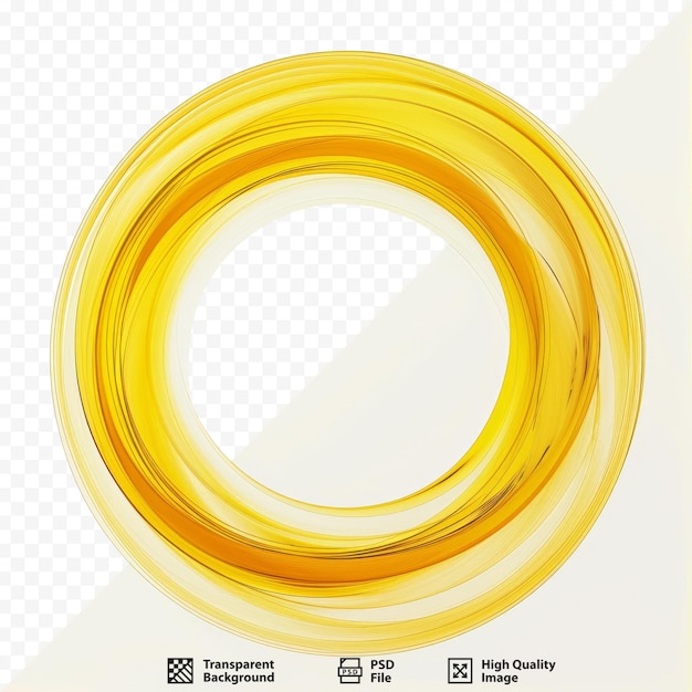 PSD yellow circle blur