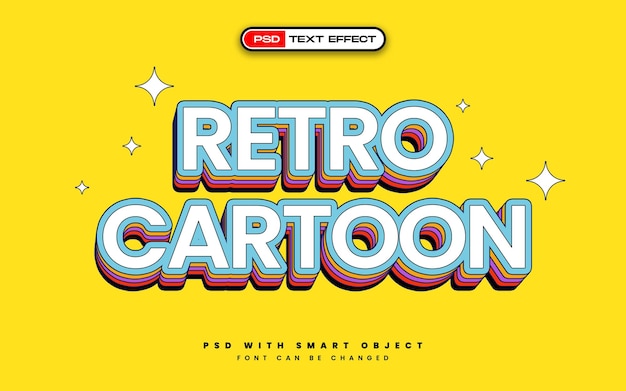 A yellow cover for retro cartoon with a yellow background.