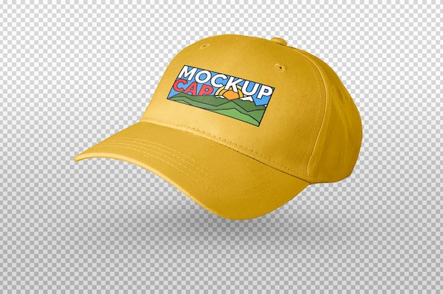 PSD yellow cup mockup