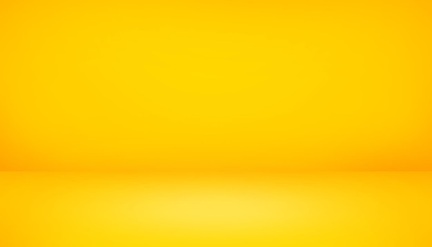 PSD Желтый градиентный фон для размещения продукта