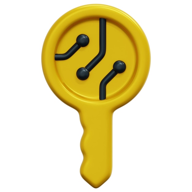 A yellow key with a black outline that says'z'on it