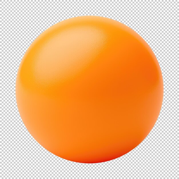 PSD Желтый оранжевый теннисный стол мяч для пинг-понга