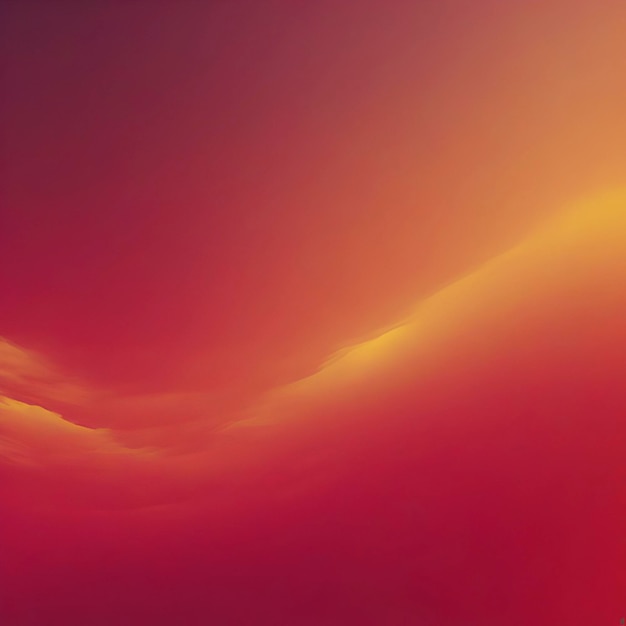 PSD yellow and red sky at sunset color gradient background