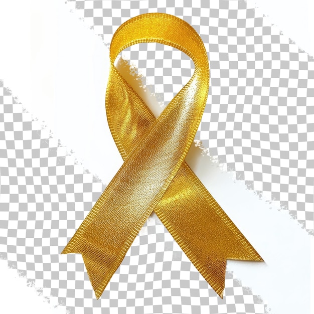 PSD a yellow ribbon with the word  a  on it is a symbol of the year