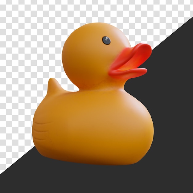 PSD yellow rubber duck