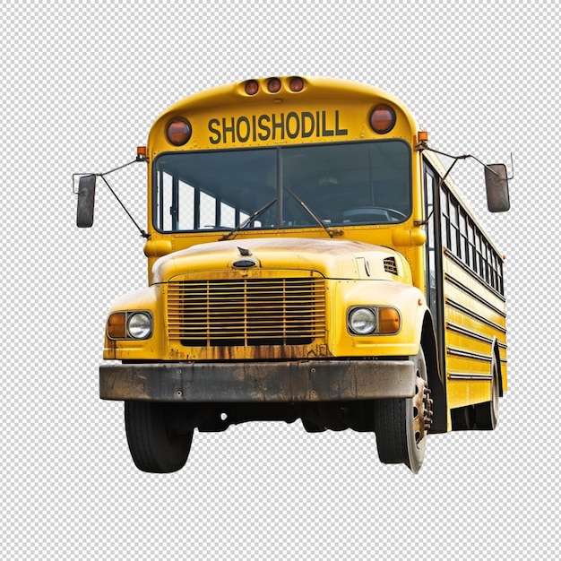 Yellow school buses