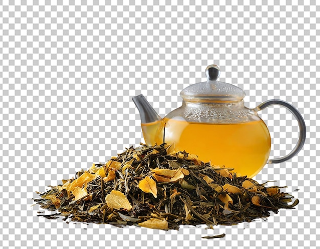 PSD yellow tea