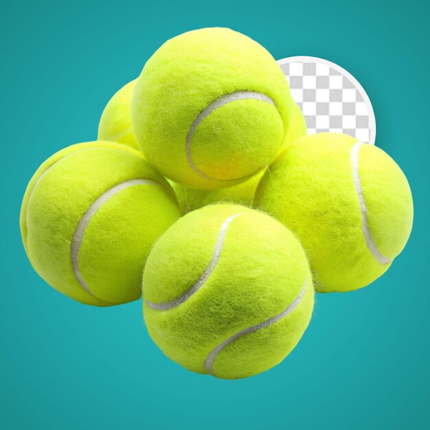 PSD yellow tenis ball