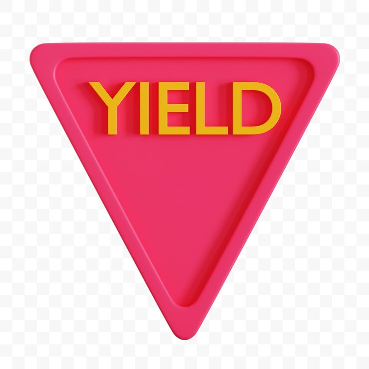 PSD yield 3d illustration
