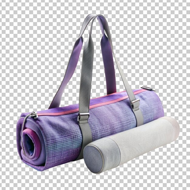 PSD yoga bag transparent background