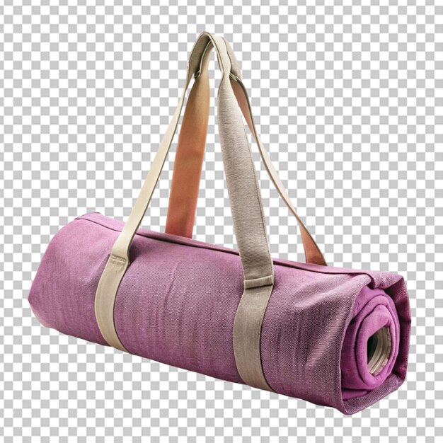 PSD yoga bag transparent background