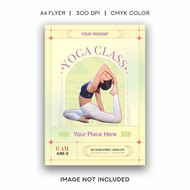 Yoga Class Flyer