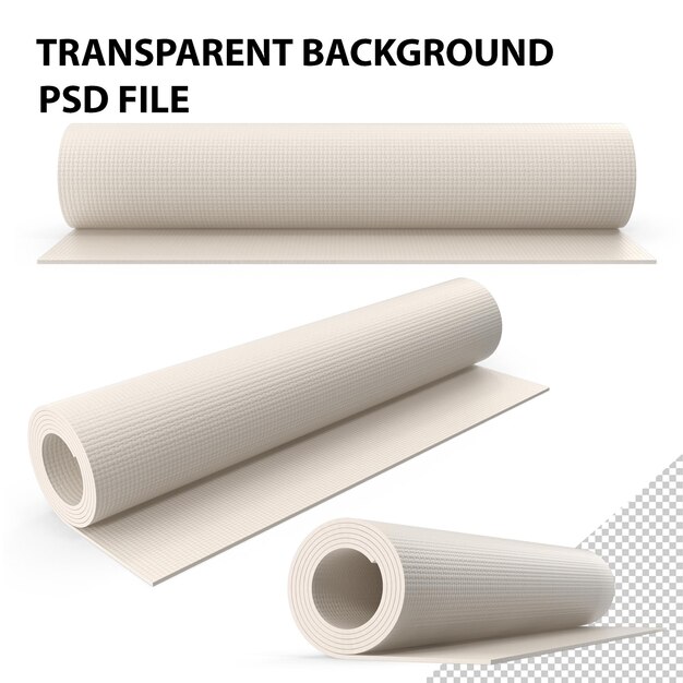 PSD yoga mat png